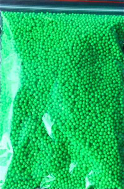 1 Pack Small Slime Beads Ball Foam Beads Mud Accessory Tiny Slime Clay Foam Filler For DIY Supplies: Green