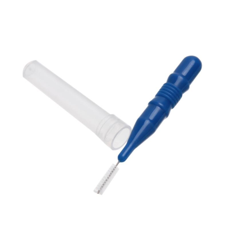 100 Stuks Rager Tandenstoker Tand Flossen Hoofd Mondhygiëne Dental Zacht Plastic Gezond Voor Tanden Reinigen Oral Care