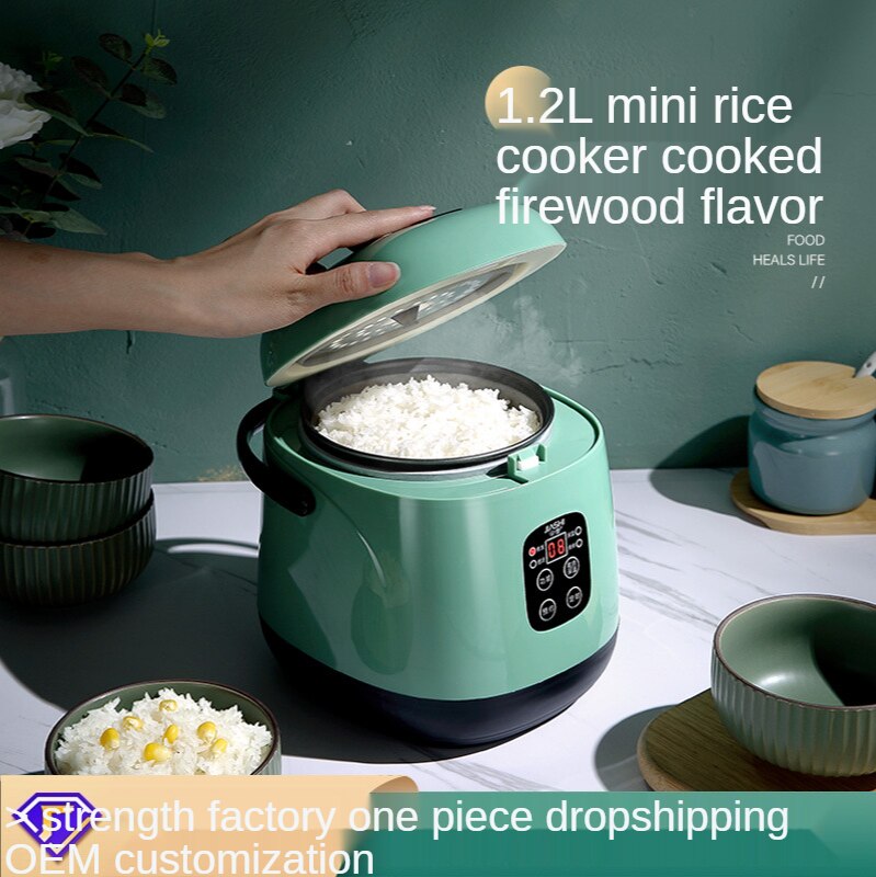 Portable Rice Cooker Intelligent Electric Cookers Food Steamer Cooking Pot Fast Heating Lunch Box Rice Warmer