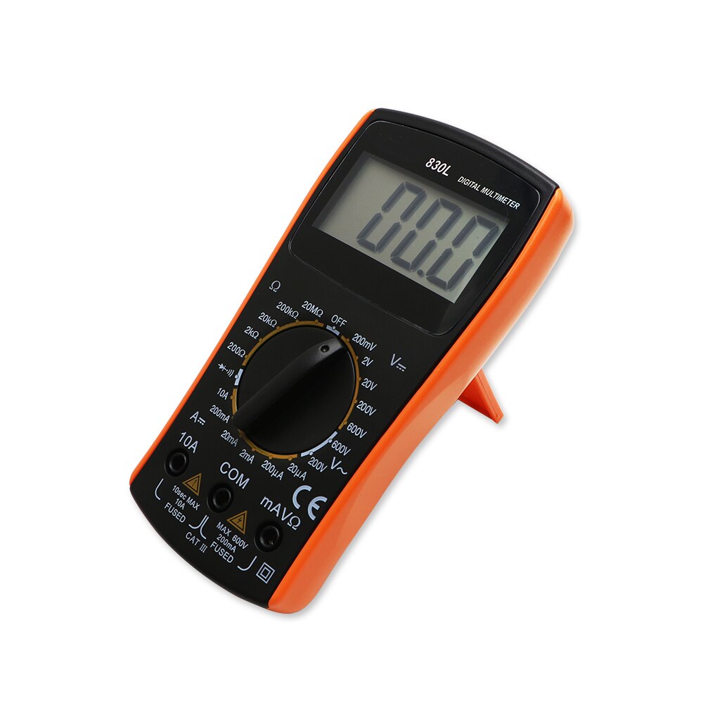 Shahe Lcd Digitale Multimeter 2000 Counst Ac Dc Elektrische Handheld Elektrische Tester Groot Scherm VC830L