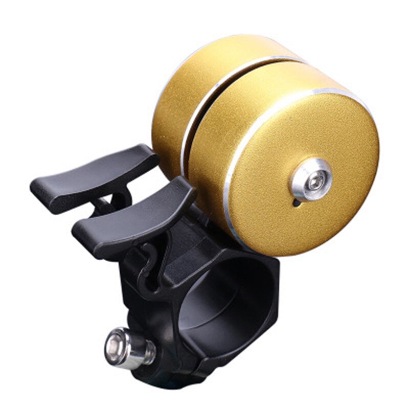 Timbre de bicicleta de montaña plegable, claxon Retro de cobre de 120dB, sonido pequeño, altavoz para bicicleta de carretera, accesorios para equipos de ciclismo: SD560-Gold