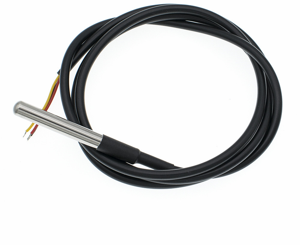 Sonde de température étanche en acier inoxydable DS1820, capteur 18B20 pour Arduino, 1 pièce