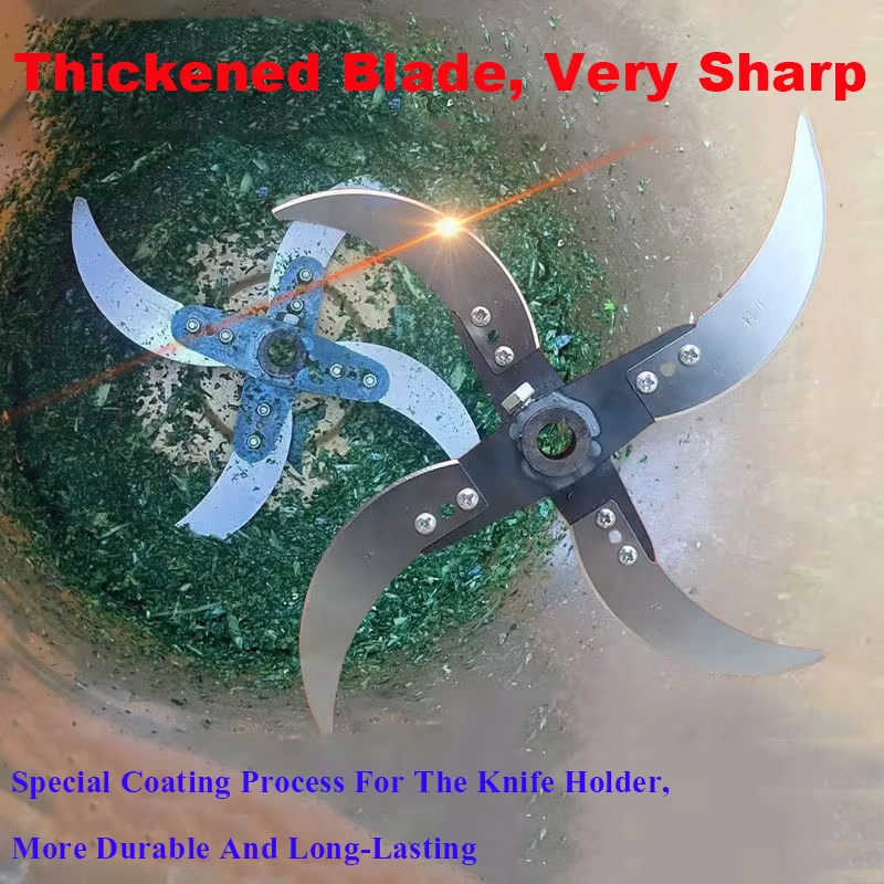 Agricultural Chopper Blade Breeding Chicken, Duck, Goose And Pig Feed Chopper Fruit And Vegetable Cutting Machine Grass Shredder