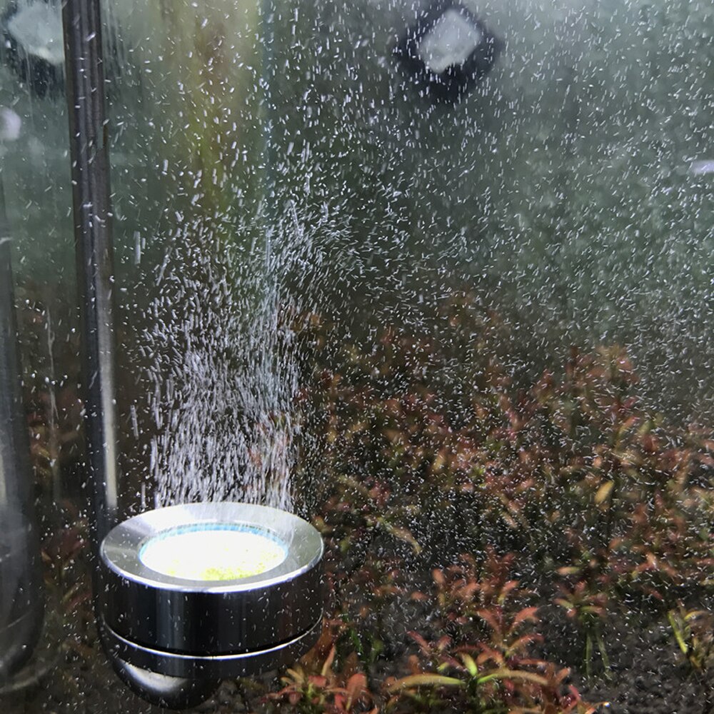 Aquarium CO2 Diffuser chip Carbon Dioxide Kit Reactor nano Refinement Ceramic Disc Replacement Slice Aquatic Fish Tank Plant