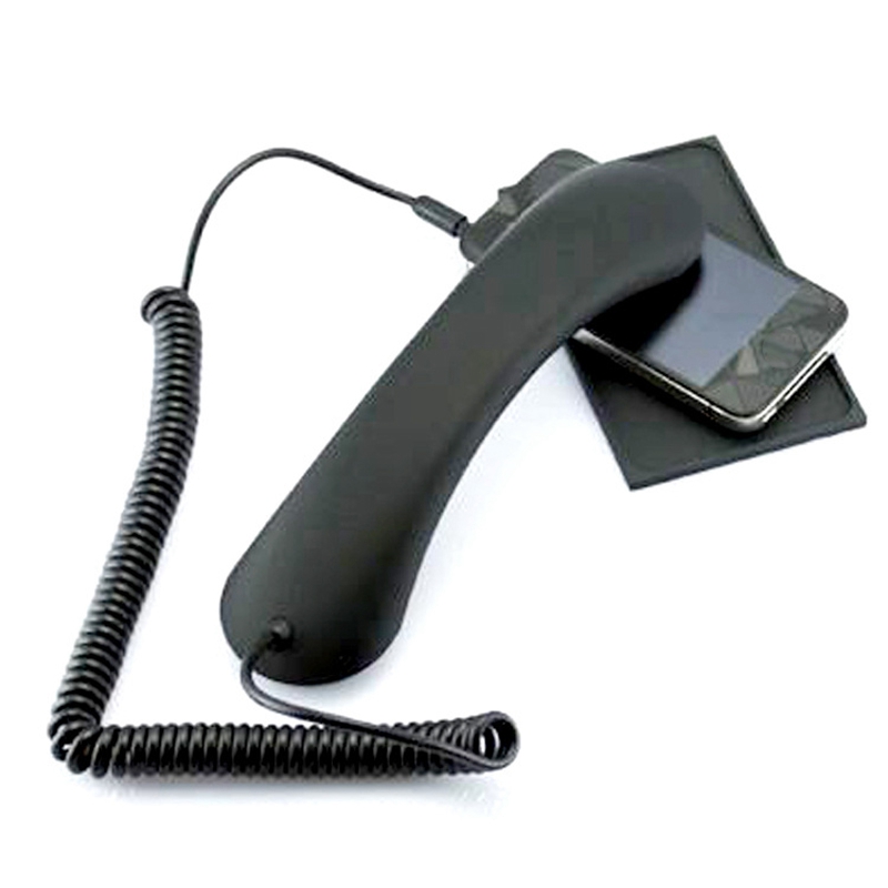 Festnetz telefon stil Smartphone Telefon Empfänger Zu Verhindern Strahlung retro Headset Festnetz Telefon Mikrofon