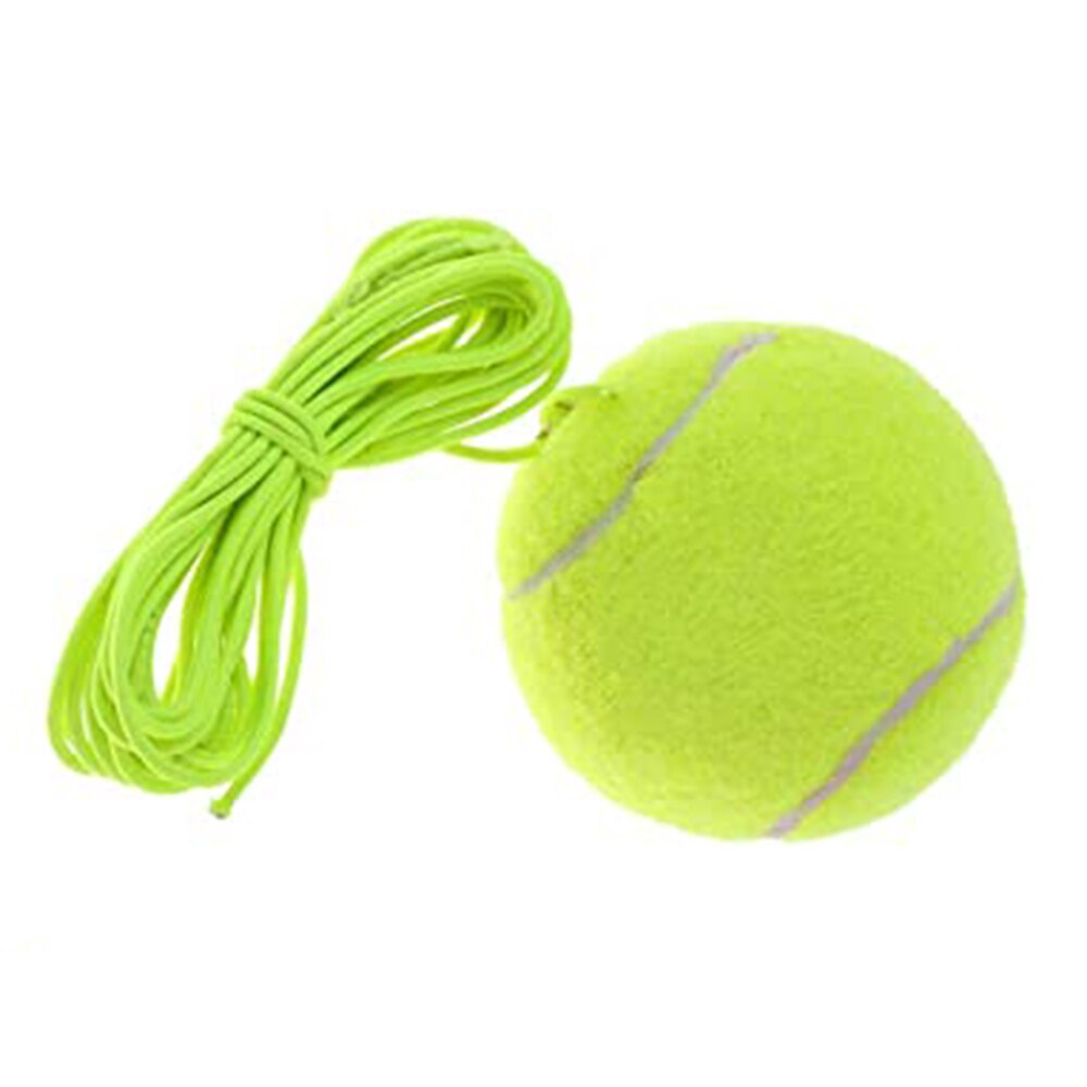 Tennis træningsenhed rebound ball tennisbold med elastisk reb til børn, voksne begynder træningsudstyr