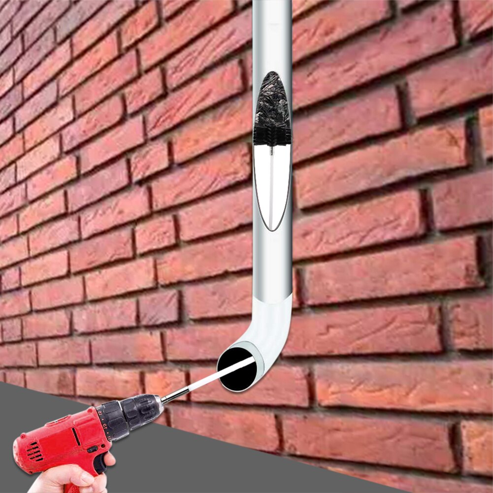 20 Feet Chimney Brush Boiler Brush Set Household Industrial Chimney Boiler Dryer Cleaning Dryer Duct Cleaning Tool Kit