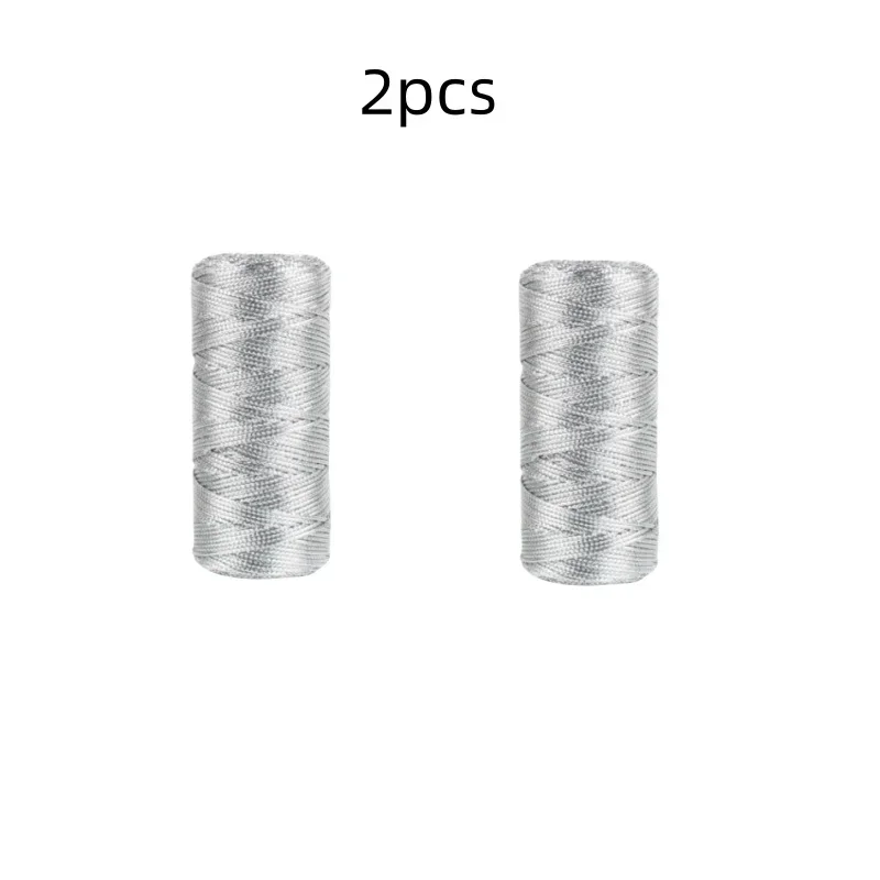 Złoty i srebrny sznurek makramowy, kokardki ze sznurka, rękodzieło DIY robić pakowania prezentów, szycie, skręcona nić, tekstylia domowe: Mosiądz