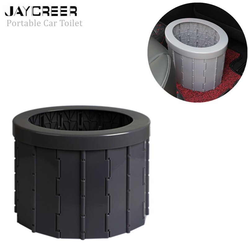 JayCreer Portable Collapsible Car Toilet-Mobile Emergency Toilet,Potty for Adults Children/Pregnant Woman Vomiting