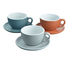 Nordic Beknopte Stijl Italië Tasse Espresso Cup Schotel Sets Thee Nespresso Latte Koffie Cup Tazas Copos Bardak Vasos De Plastico