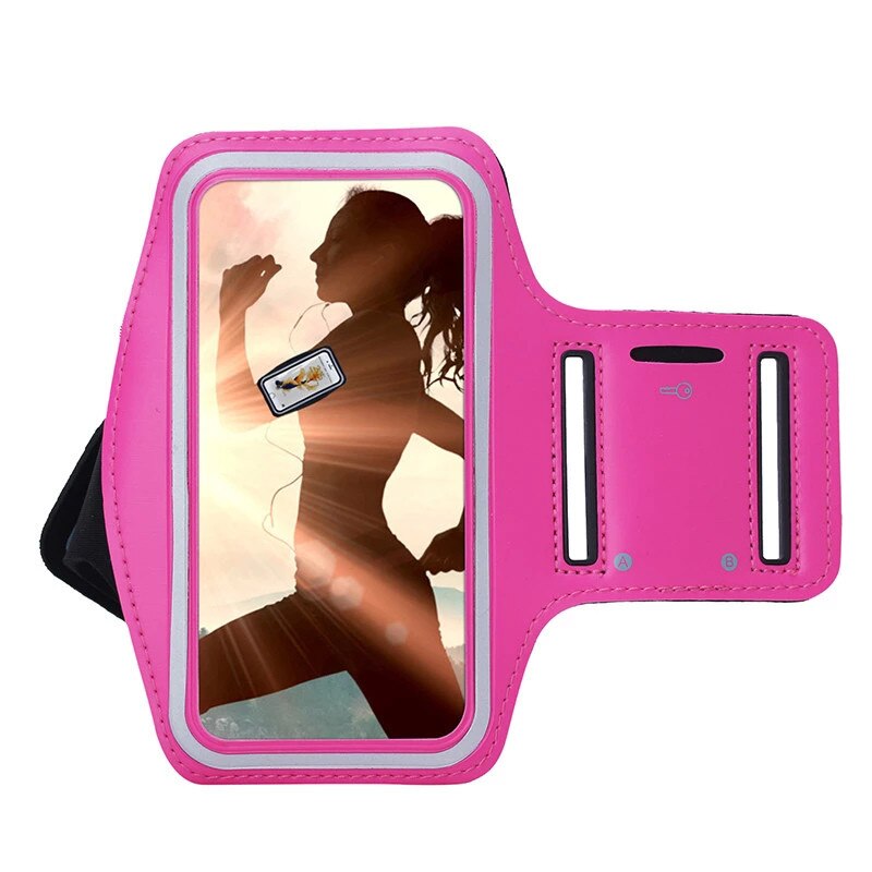 Braçadeiras de telefonia móvel ginásio correr desporto arm band para zte blade A610 A910 V7 V7 V7 Max Lite proteger Caso Braçadeira Ajustável
