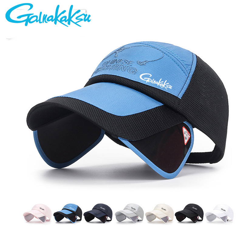 Fishing Sun Hat Sports Uv Protective Fishing Cap Travel Adjustable Breathable Mesh Outdoor Cycling Baseball Caps