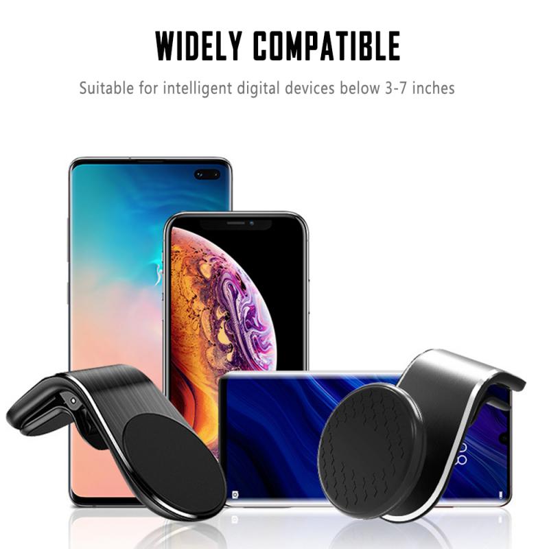 Soporte magnético para teléfono móvil de coche para IPhone Samsung Xiaomi soporte de ventilación de aire para teléfono inteligente soporte de teléfono accesorios interiores de coche