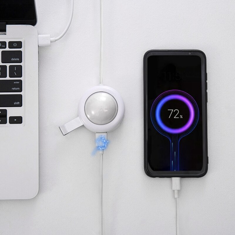 Lunar Lamp USB Splitter Type-C Docking Station Multi-Function HUB Hub