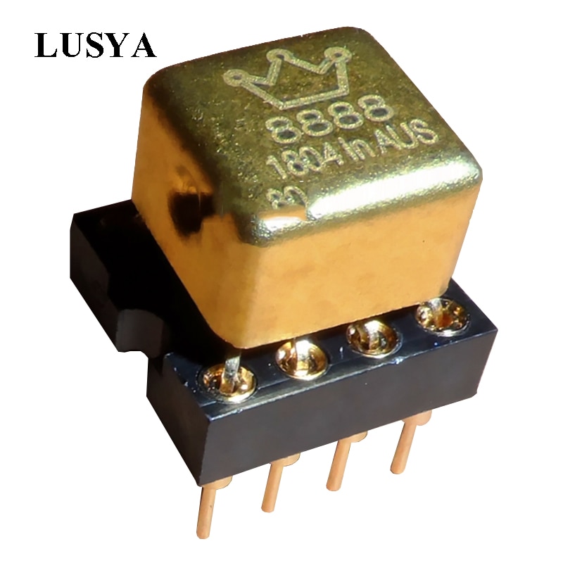 Lusya 1pc hdam8888sq/883b duplo op amp hdam módulo discreto substitui lme49720ha na musas 02/01 t1144