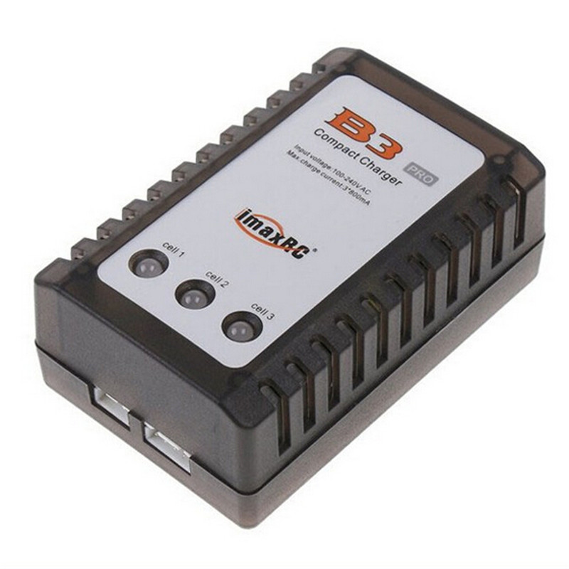 IMax-Chargeur compact v1.imaxRC Pro, B3AC, 2S, 3S, 7.4V, Lithium, Fuchsia, Batterie RC, Balance Charging,