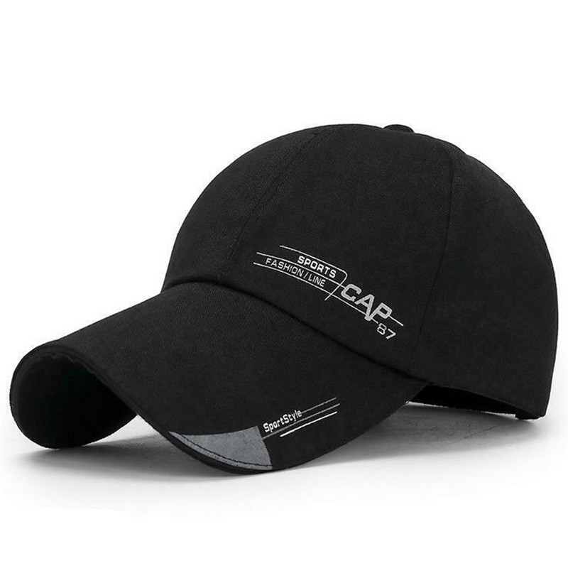 Casquette de baseball pour hommes, unisexe, chapeau de Sport ajustable, à la , pour papa, Tennis, été,: Black