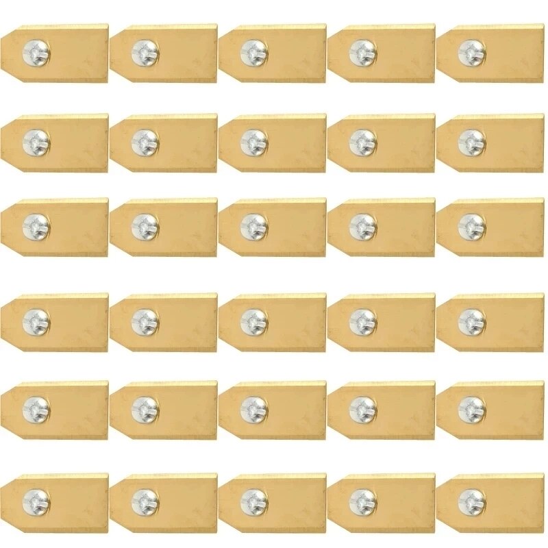 0.75Mm Gazon Robot Blade Silver Gold Gazon Mover Vervanging Mes Voor Gardena Husqvarna Automower Yardforce Tuingereedschap