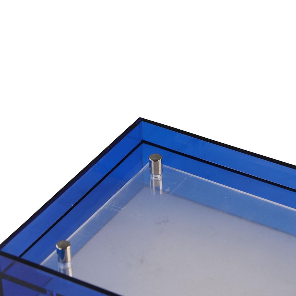 Acrylic Transparent Acrylic Photo Frame Thickened Transparent Colorful Square Photo Frame Wall Hanging Rectangle