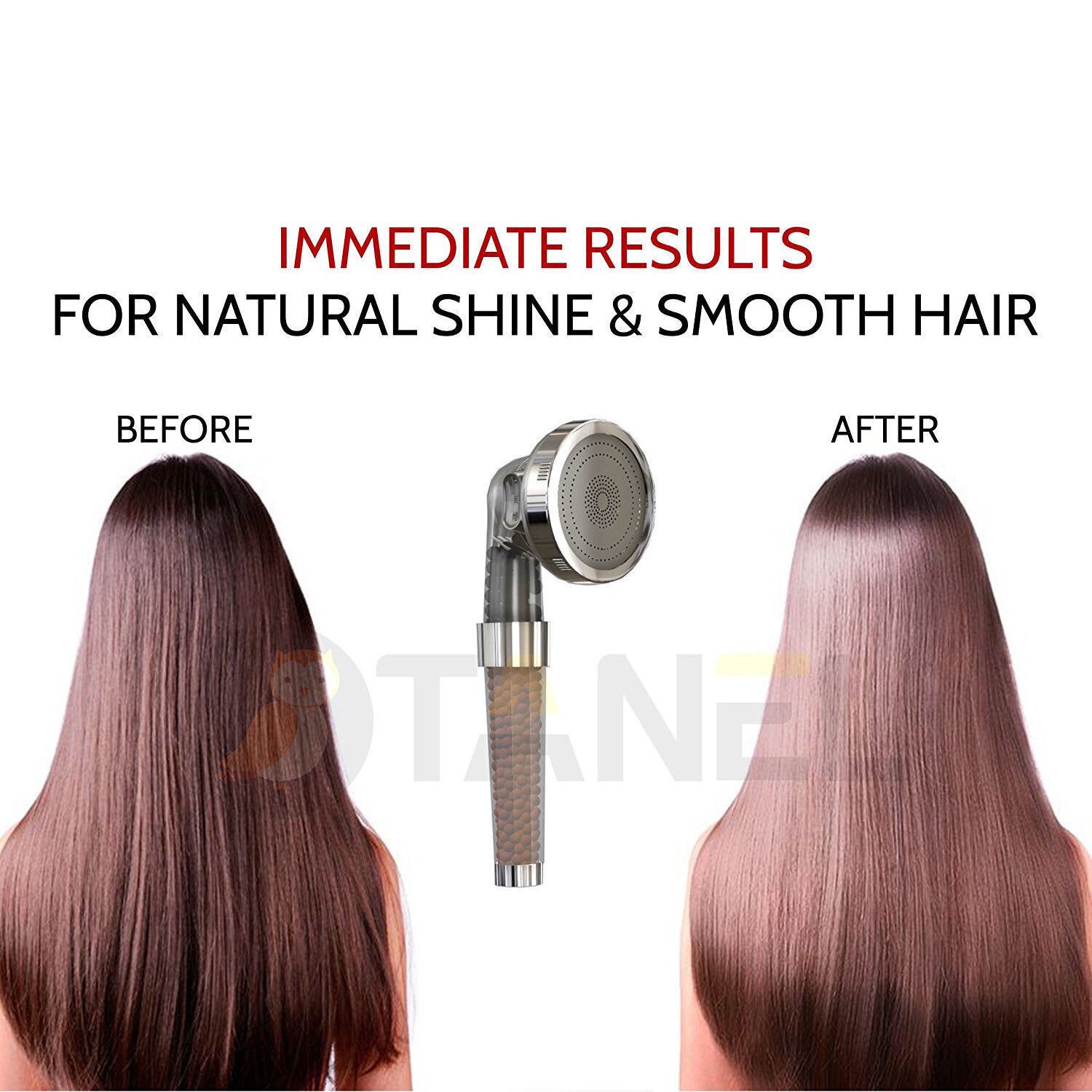 Healthy Negative Ion Spa Filtered Shower Head