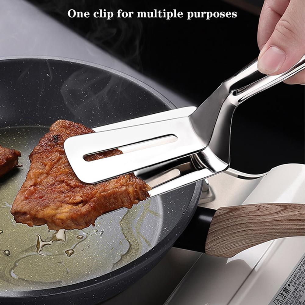 kitchen Supplies Food Clamp Home Pizza Steak Food Clamp BBQ Clip Grilled Fish Spatula Kitchen Cooking Tool