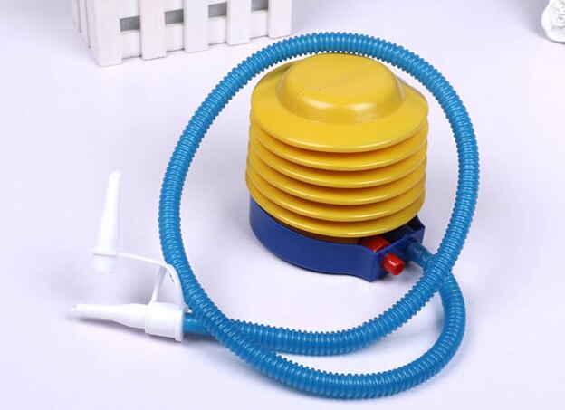 Pedal ballon pumpe til børn udendørs legetøj fod pedal ballon pumpe til luft oppustelige folie balloner dekoration fødselsdag