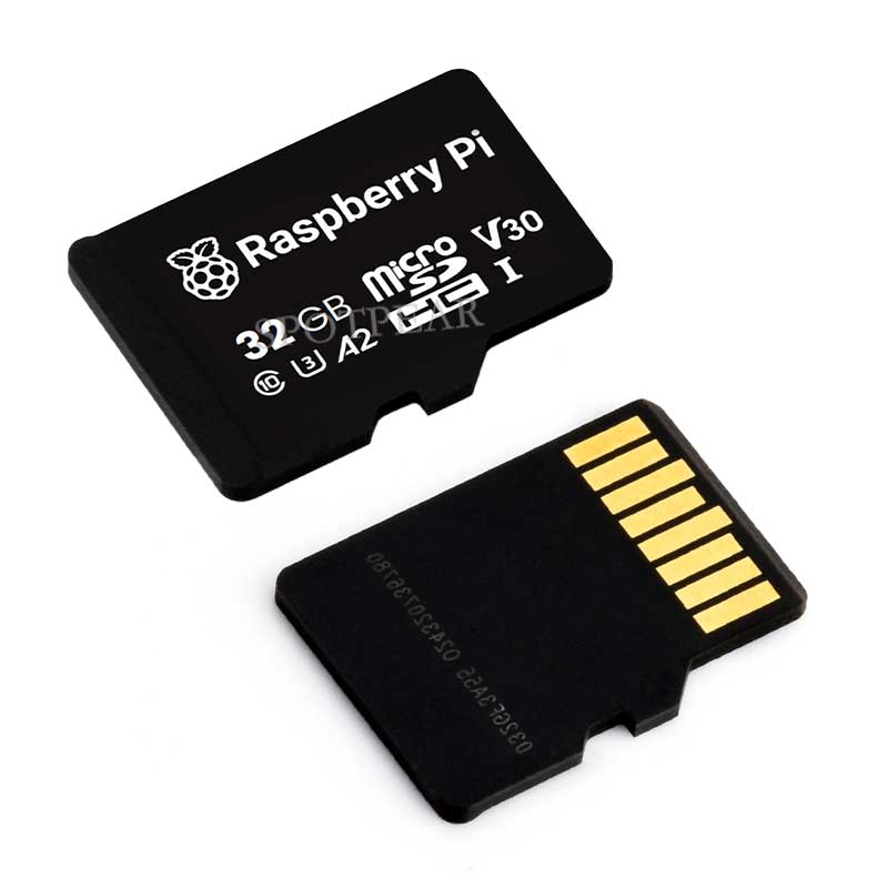 Raspberry pi officiellt original sd tf-kort 32gb/64gb