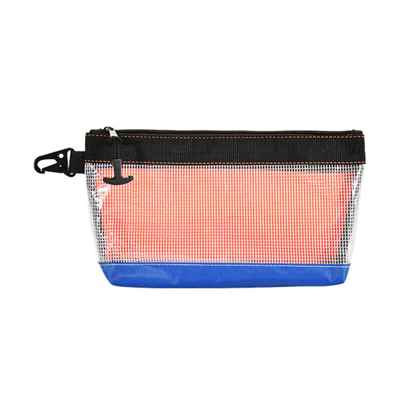 Bolsa de armazenamento à prova d'água, bolsa de ferramentas transparente de pvc, kit de hardware antiestático, bolsa de peças portátil, multifuncional, prática, bolsa de trabalho
