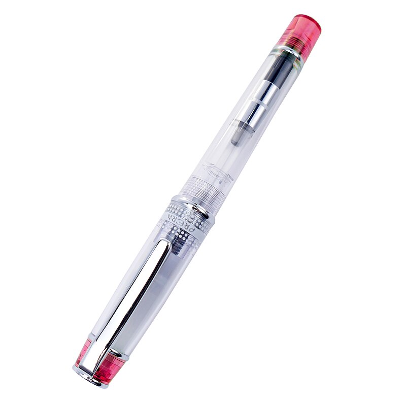 Pilot PRERA iro-ai stylo plume transparent inox FPRN-350R: red / M