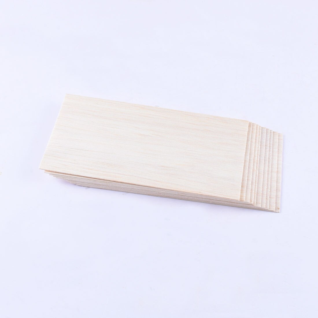 10pcs 200*100*1.5mm Houten Plaat Balsahout Lakens voor DIY Huis Vliegtuigen Boot Model speelgoed Craft