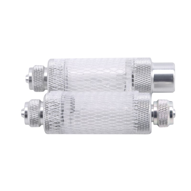 Akvarium backventil typ singel- / dubbelhuvudregulator diffusor  co2 bubbeldisk fisk tank metall kontrollräknare bubbelmätare