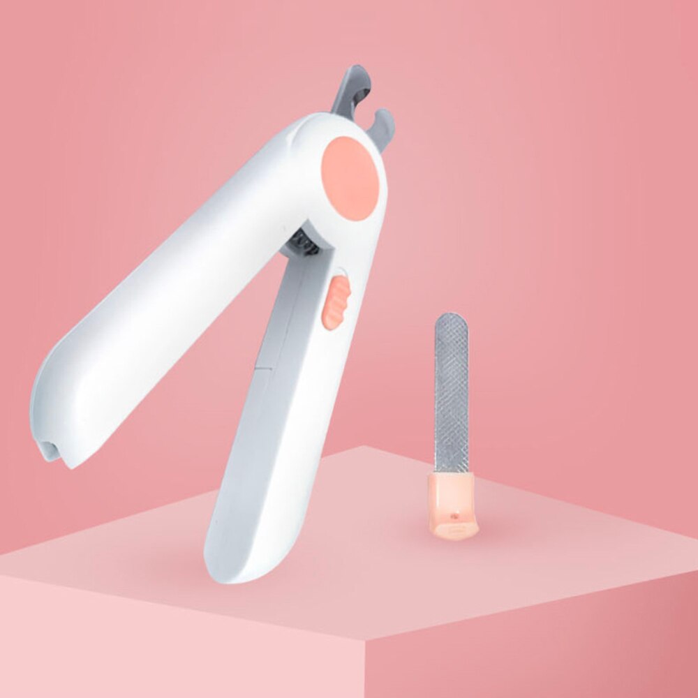 Pet Cat Dog Safety Nail Clipper With LED Lighting,Prevent Clipping The Nail Blood Vessels,Nail Grooming Cutter Trimmer