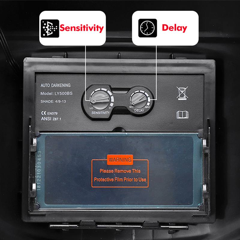 Big View Welding Mask Solar Power darkening TIG MIG MMA Welding Out Control Mask/Helmet/Welding Cap/Lens/Face Mask