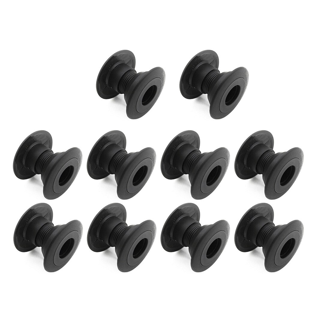 10 Stuks Tafel Lagers Voetbal Plastic Accessoire Vervangen Onderdelen Tafelvoetbal Zwarte Lager Reparatie Vervanging