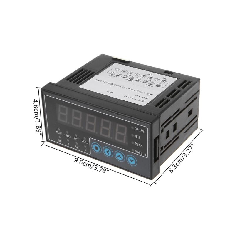 Load Cell Indicator Digital Display Weighing Transducer Trasmitter Weight Sensor Weighing Instrument 2 Way Output