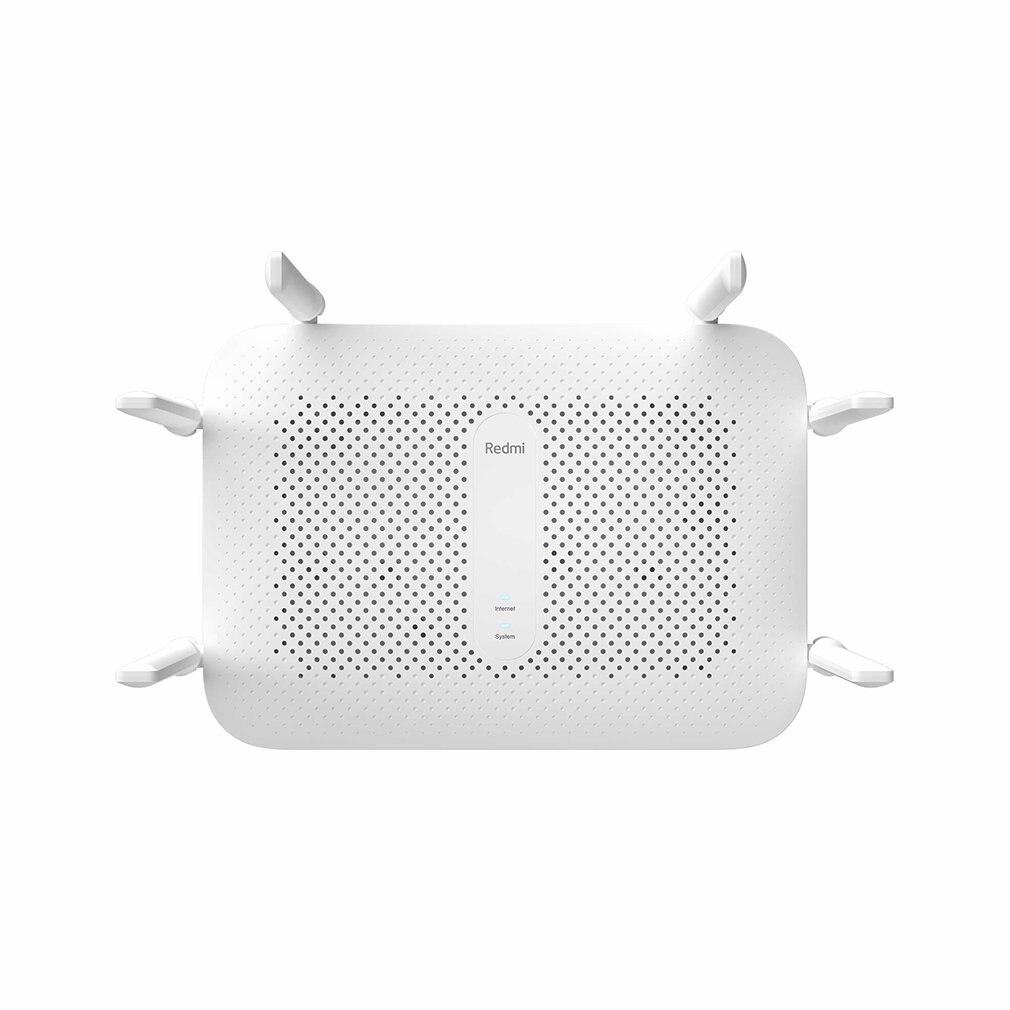 Xiaomi redmi  ac2100 router gigabit 2.4g 5.0 ghz dual-band 2033 mbps trådløs router wifi repeater med 6 high gain antenner bredere