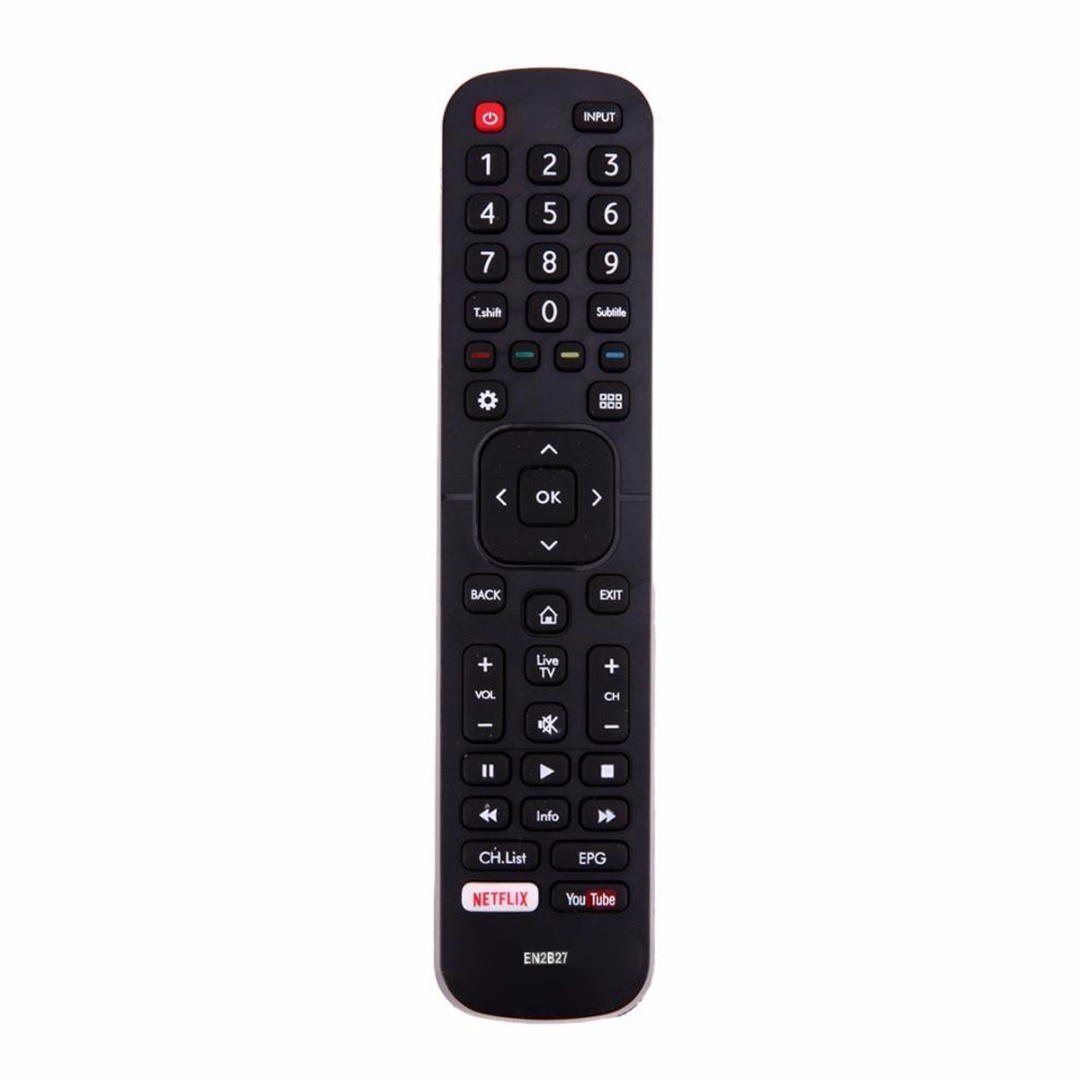 En2 b 27 erstatningsfjernkontroll til hisense tv  rc3394402/01 3139 238 29621 40 k 321 uwt 50 k 321 uwt 55 k 321 uwt
