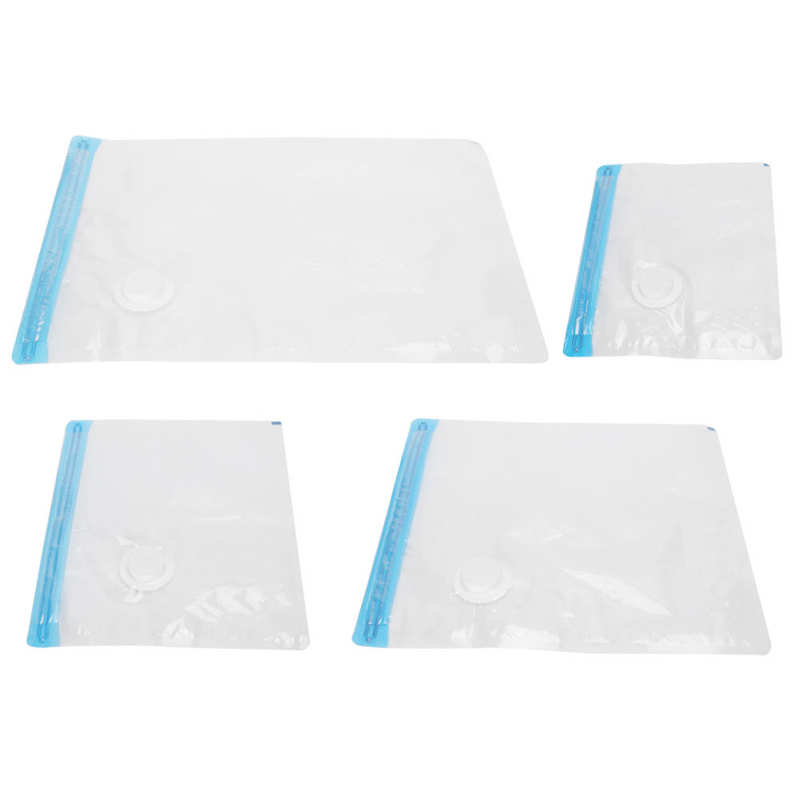 Vacuüm Opbergtas Gecomprimeerde Verzegelde Tas Met 3.5Cm Draad Luchtinlaat 4 Size