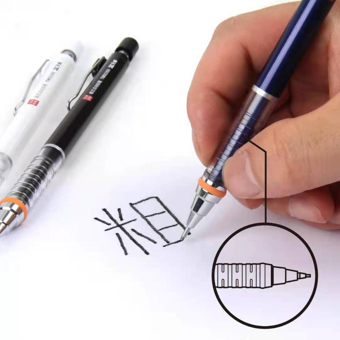 1.3mm automatic pencil set thick core movable pencil press special for painting learning of children primary school students