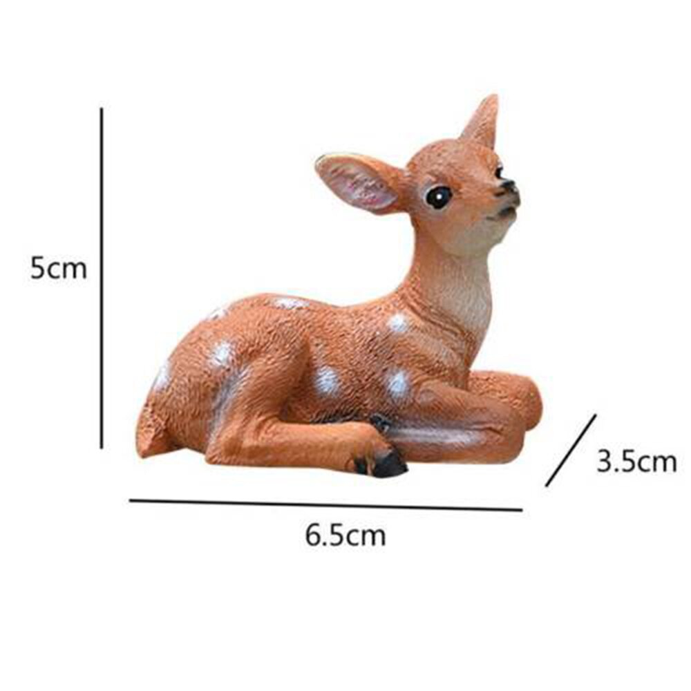 Landscape Mini Animal Room Dollhouse Fairy Bonsai Decor Garden Terrarium: B