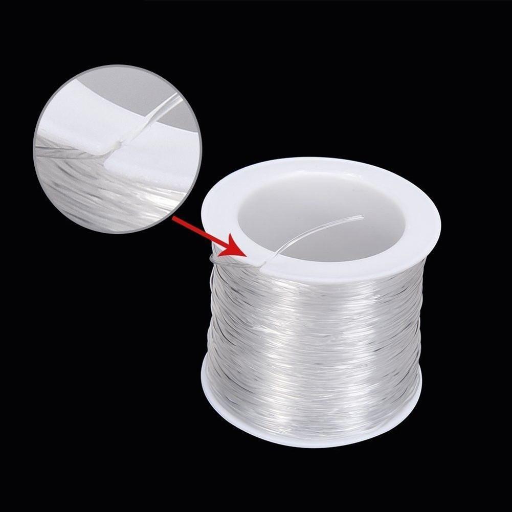 10M/Roll Spandex Koord Discussie Chinese Knoop Elastische Cord Transparant Armband Gevlochten String Diy Kralen String