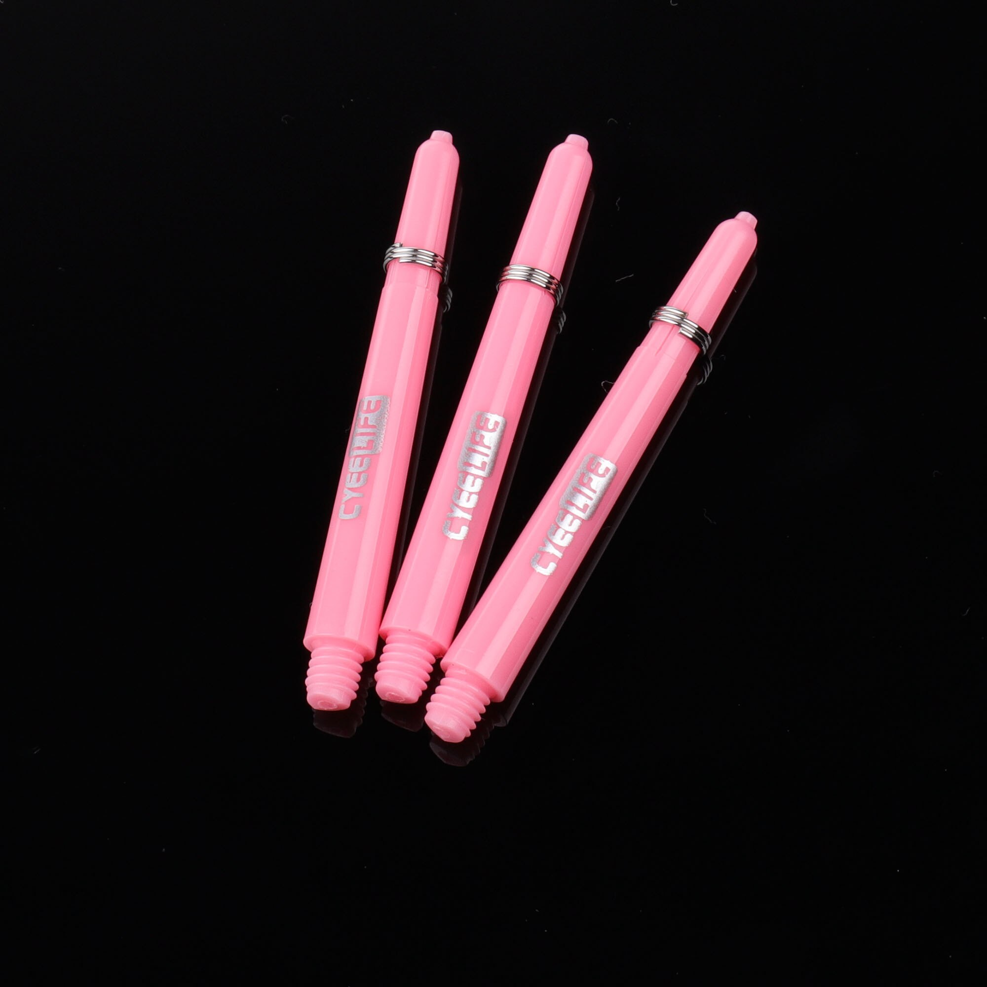 CyeeLife 30 pièces 2BA 41mm arbres de fléchettes PC professionnels arbre en plastique avec joint torique accessoires de fléchettes