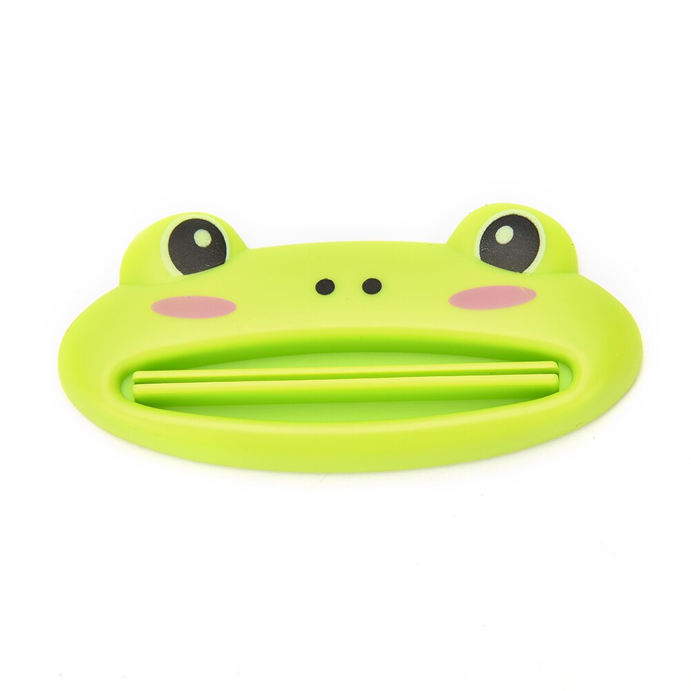 Cartoon Frog/AnimalCat/Frog/Panda/Pig Toothpaste Tube Squeezer Easy Squeeze Paste Dispenser Roll Holder