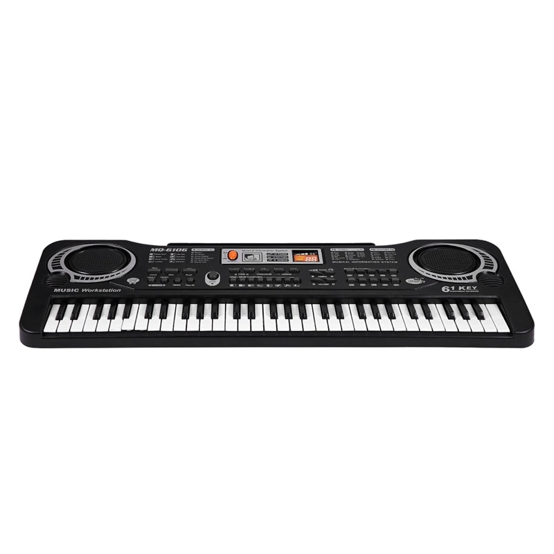 MQ 61 Keys Digital Music Electronic Keyboard Key Board Electric Piano Children Eu Plug: Default Title