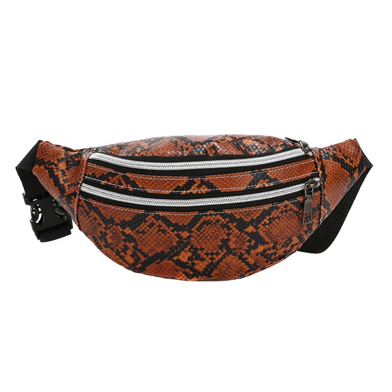 Waist Bag Female Belt Brand Waterproof Chest Handbag Unisex Fanny Pack Ladies Waist Pack Belly Bags Purse Belt Bag: brown