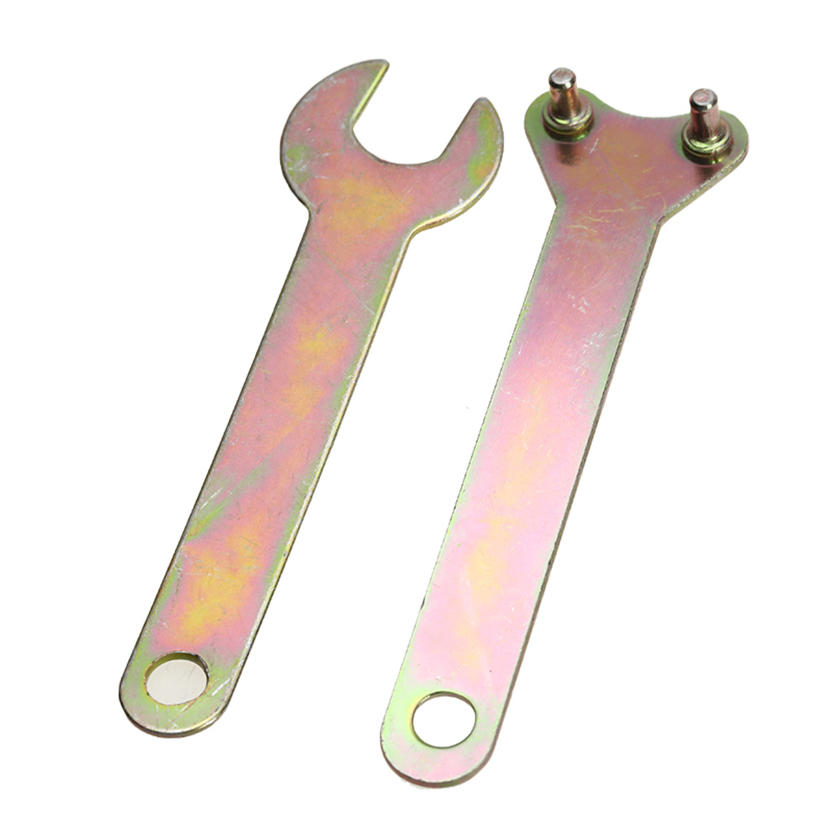 Inner Outer Nut Spanner Adapter Tools Kit For Angle Grinder Replacement Accessories Angle Die Grinder Disc Holder Wrench