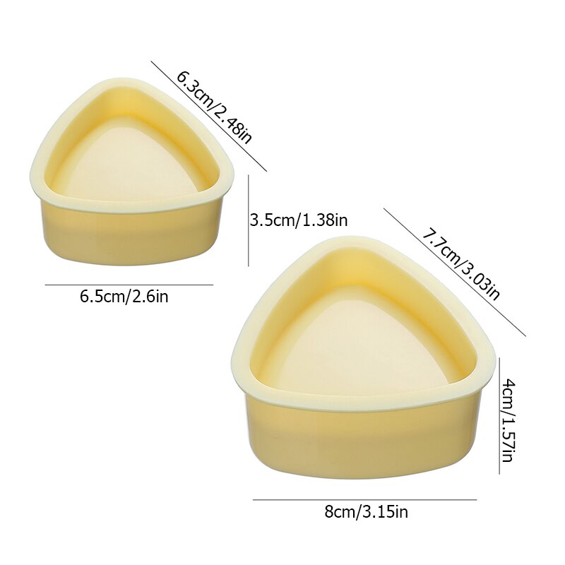 Molde Triangular para hacer Sushi, bola de arroz japonesa, prensa Triangular para comida, DIY, máquina para hacer Sushi, accesorios de cocina