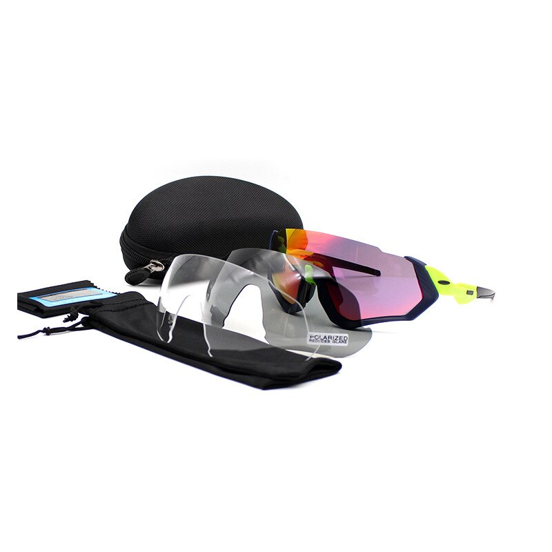 Sport Polarisierte Sutro Radfahren Brille Radfahren Brille Männer Frauen bike Gläser UV400 Radfahren sonnenbrille 3 Objektiv: lightGreenFJ