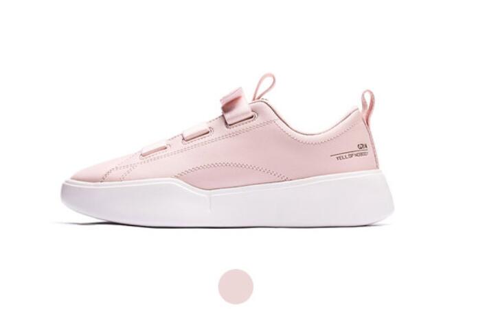 Xiaomi thick bottom woman sneakers light and soft leisure sports shoes: Pink 39