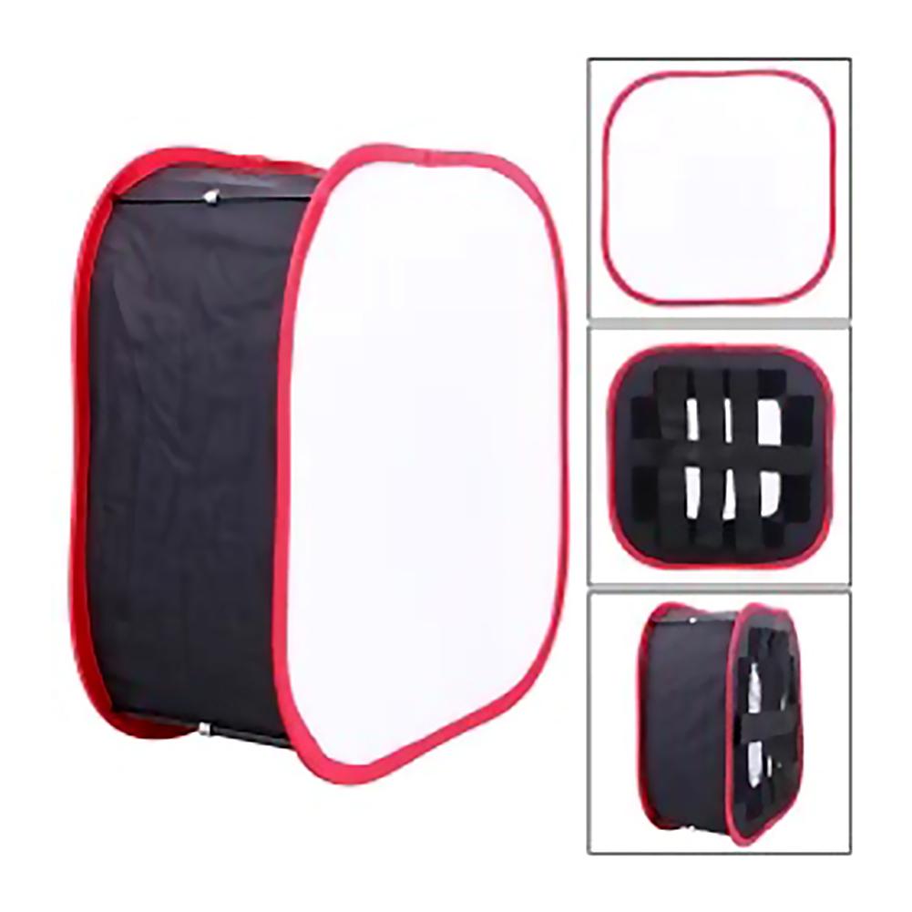 Portable LED Softbox 40x40cm Collapsible Softbox LED Light Panel Diffuse Light Room for Portrait shooting Lighting Softbox